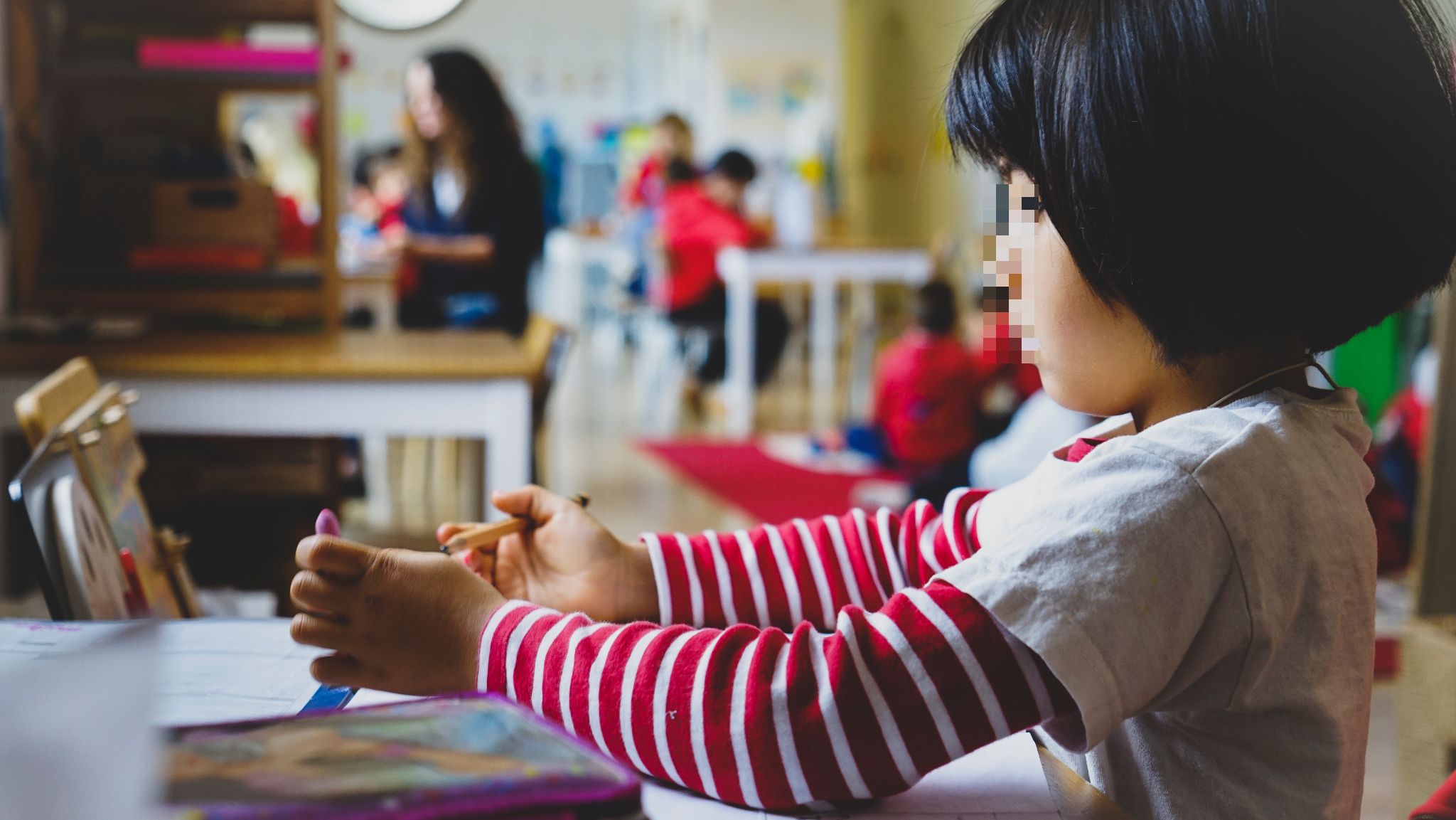 Student in Lower Primary working