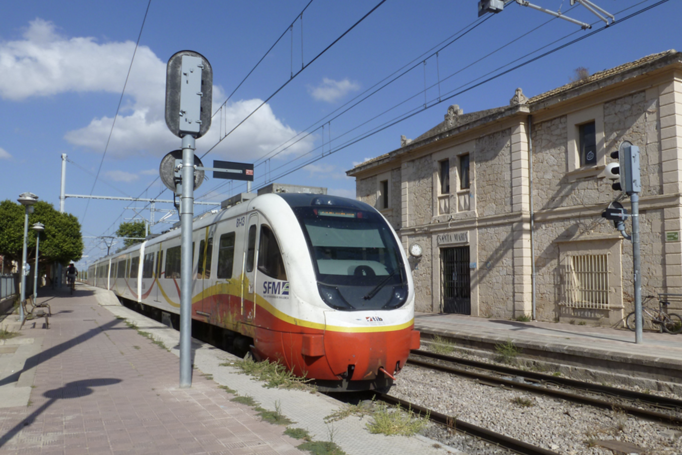 Train Station Santa Maria del Cami